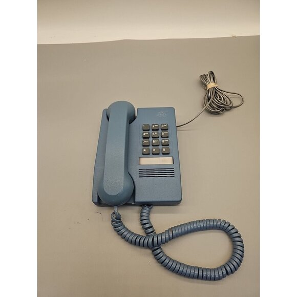 Northern Telecom Harmony Pushbutton Telephone-1983-Blue - Picture 1 of 8